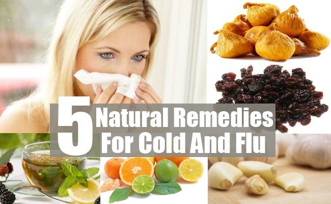 5 remèdes naturels pour le rhume et la grippe