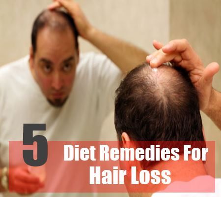 5 Remèdes Diet simples pour la perte de cheveux