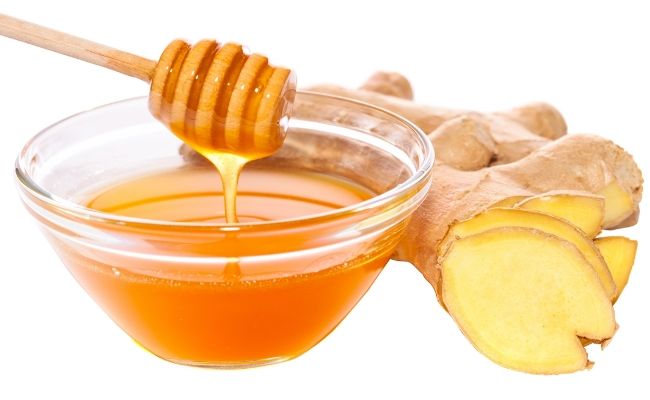 Le miel et gingembre