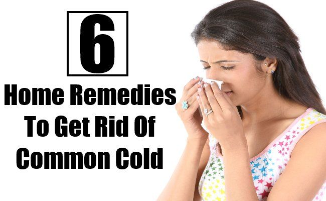Remèdes pour se débarrasser de rhume