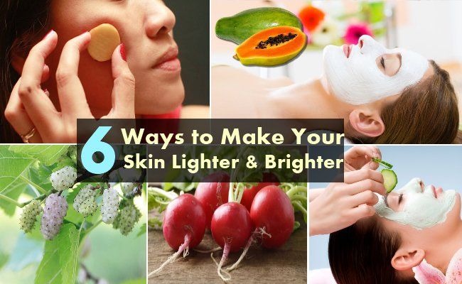 6 façons de rendre votre peau plus claire et plus brillante