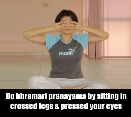 Bhramari pranayama