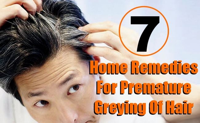 Remèdes maison pour Greying prématuré des cheveux