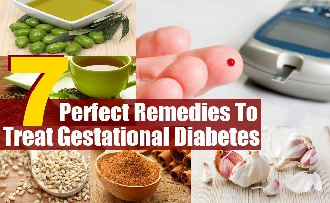 7 remèdes parfaits pour traiter le diabète gestationnel