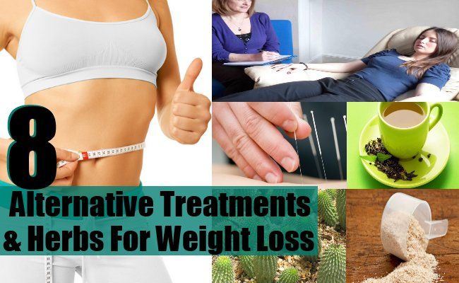 8 traitements alternatifs et des herbes pour la perte de poids
