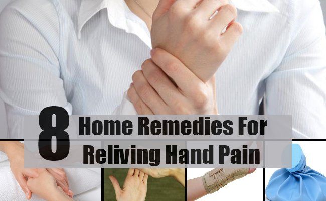 8 remèdes maison plus connu pour revivre la douleur main
