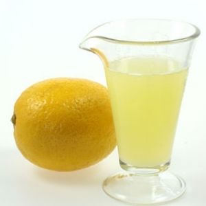 Utilisation de jus de citron