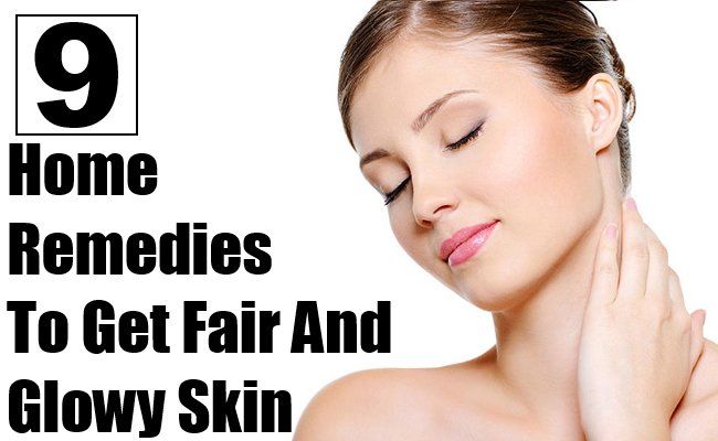 9 meilleurs remèdes maison pour obtenir la peau claire et glowy
