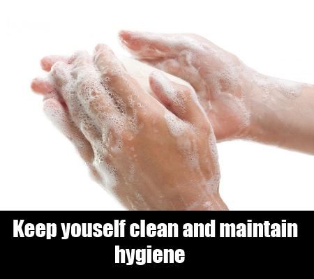 Maintenir l'hygiène