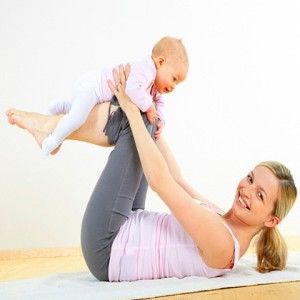 des exercices de yoga postnatal