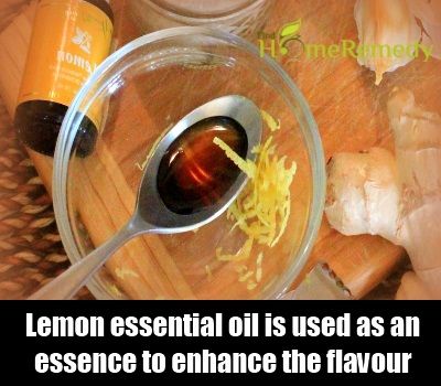 Lemon flaver d'huile essentielle