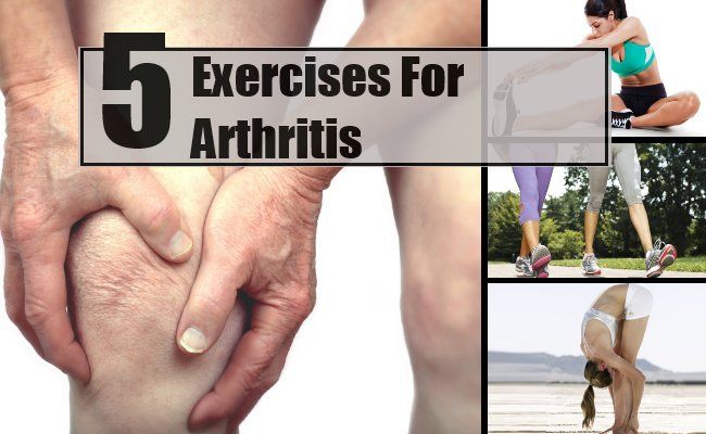 Les 5 meilleurs exercices pour l'arthrite