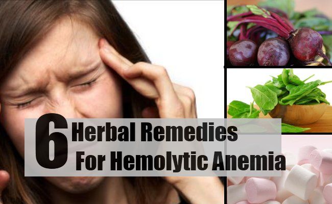 Top 6 des remèdes pour anémie hémolytique