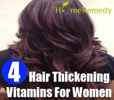 Cheveux épaississants Vitamines