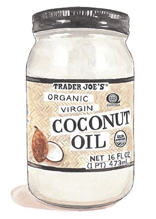 l'huile de coco trader de joe