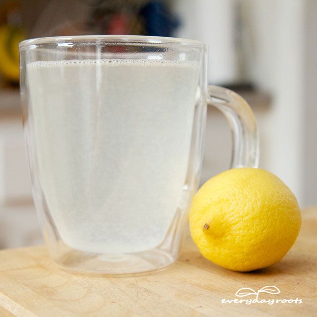 citron remède de l'eau pour les maux d'estomac