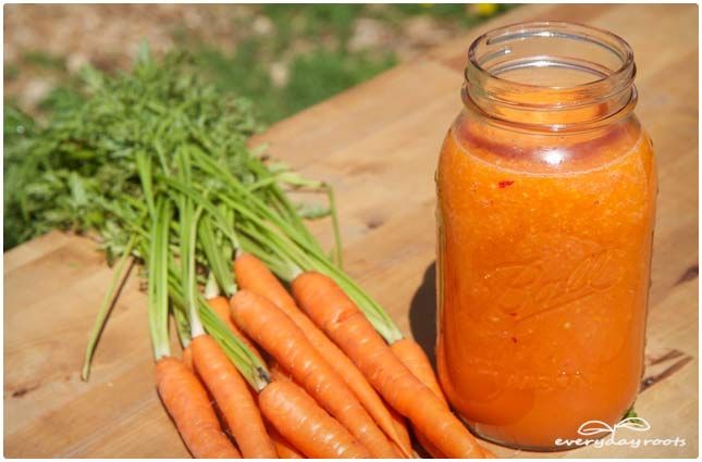 carotte immunité de smoothie
