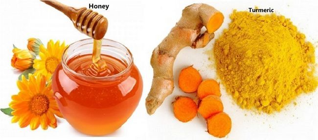 Le curcuma et le miel mélange - un élixir pour la vie